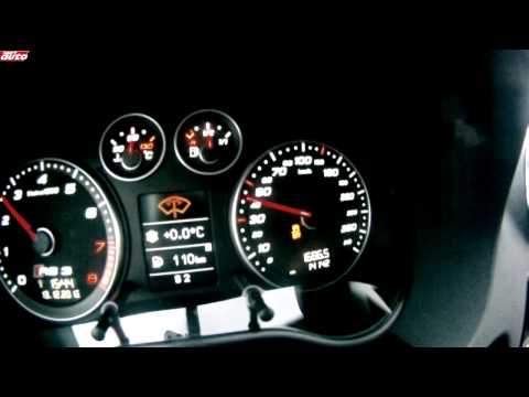 cc8186 - Sportec-Audi RS3 RS470: Acceleration 0-200 km/h and Braking 200-0 km/h. 0-100 km/h: 3,8 sec, 0-200: 13,9 sec. www.sportauto.de.