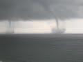 Twin Water Spouts in Panama City Twin Water Spouts in Panama City