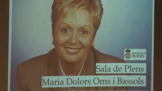 La Sala de Plens de Blanes rep el nom de la primera alcaldessa del