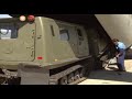 Airborne Warfare: C-27J off-load BV206: M113 Gavins, too!