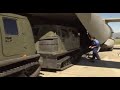 Airborne Warfare: C-27J off-load BV206: M113 Gavins, too!