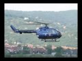 Messerschmitt Bölkow Blohm MBB 105 HA-BOA helicopter landing /flight