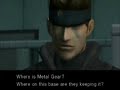 snake and otacon - guy love