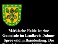 Wappen der Gemeinde Märkische Heide