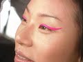 5 fab fall beauty trends: dark lips gray lids brights   
