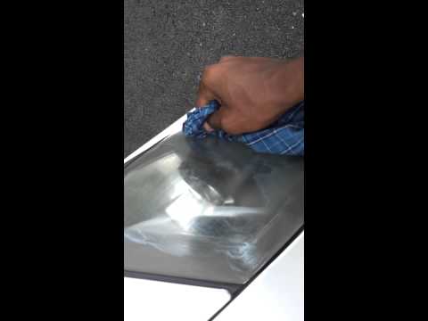 How To Clean Your Car Headlights On Cadillac CTS