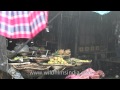 Traditional Khasi umbrella or rain shield to cope with ...