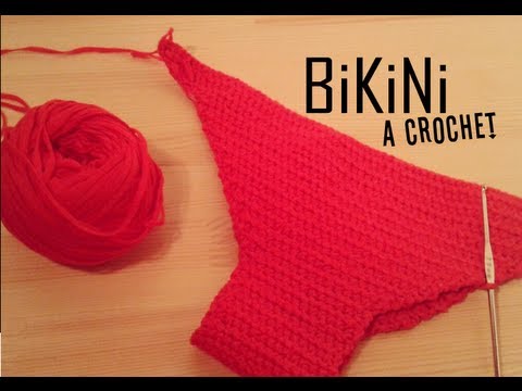 BiKiNi a CROCHET (ganchillo) - PARTE 1 DE 3