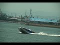 Cigarette offshore Boat MTI DONZI Poker Run Apache