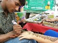 me getting henna - pahar ganj, delhi, india