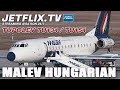 Malev Hungarian Airlines onboard the Tupolev Tu134 & Tu154