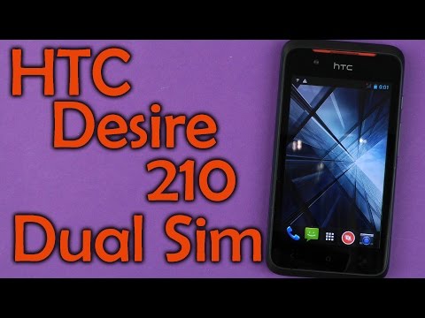 Обзор HTC Desire 210 dual sim (black) / 