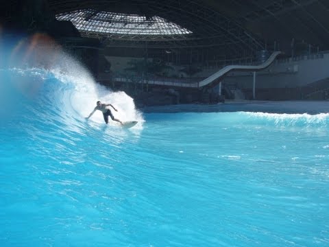 Surfing in Japan's Ocean Dome