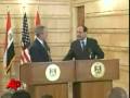 Bush Se Prend Des Chaussures Dans La Gueule