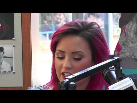 Demi Lovato Inspires Patients At Seacrest Studios