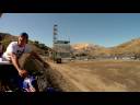 having broken the guinness world record for a motorcycle with a leap of 322 feet, 7.5 inches over the length of a football field during the 2007 red bull new year's eve experiment, robbie maddison will jump his bike more than 120 feet high and land on the top of the 96-foot-high and 40-foot-deep replica arc de triomphe in front of paris las vegas. 

what goes up must come down, and maddison's not going to argue with physics. upon completing the jump, he will then drop off the arc and freefall 50 feet to a massive landing ramp below.

keep track of maddo's progress as well as rhys 