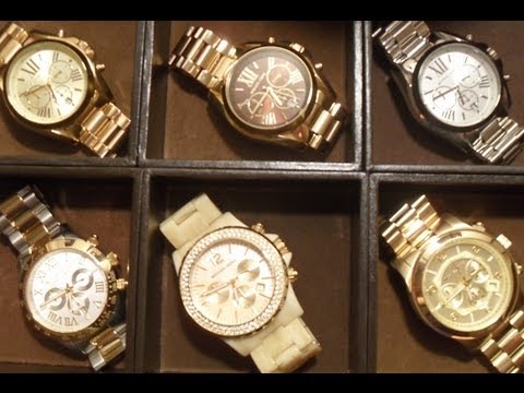 My Michael Kors Watch Collection