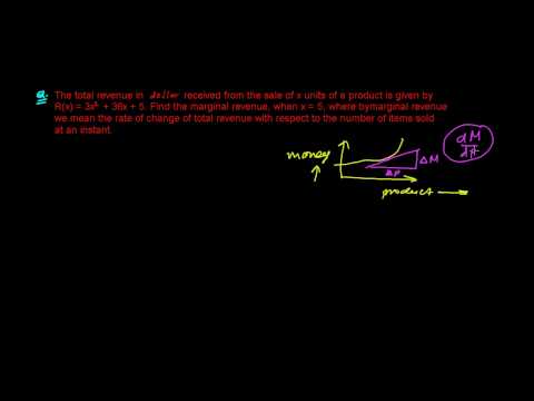 how to calculate marginal revenue