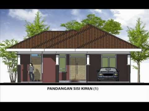 pelan rumah banglo - Sila layari http://www.rekabentukrumah.com untuk tempahan pelan. Rekabentuk Pelan Rumah A1-09 (Banglo setingkat 3 bilik/ 1 bilik air berkeluasan 78.8 meter p...