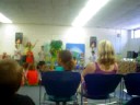 wendy the singing scientist and flumpa singing roygbiv. notice my son is the indigo child. baltimore county public library- essex branch.