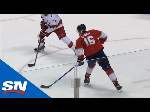 Aleksander Barkov Scores No-Look Goal To Give Panthers Overtime Win