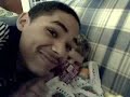 Justin sleeping.
