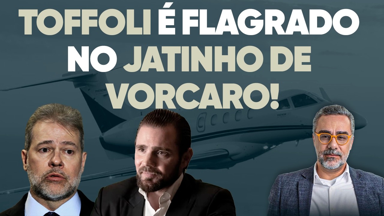 🚨 Toffoli é FLAGRADO usando jatinho de Vorcaro e fica em SILÊNCIO!