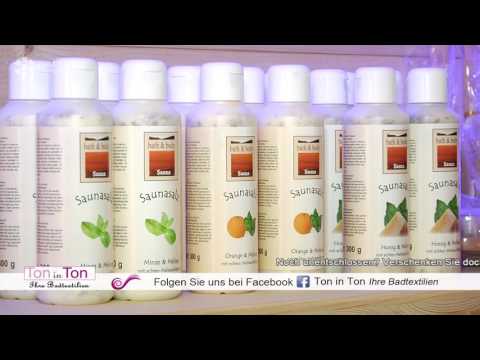 Ton in Ton-Ihre Badtextilien