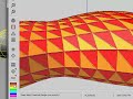 Modeling a complex paneling system with ParaCloud GEM.