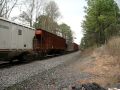 CSX freight with damaged ES44DC 5300 in Acworth