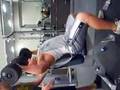 military dumbell press