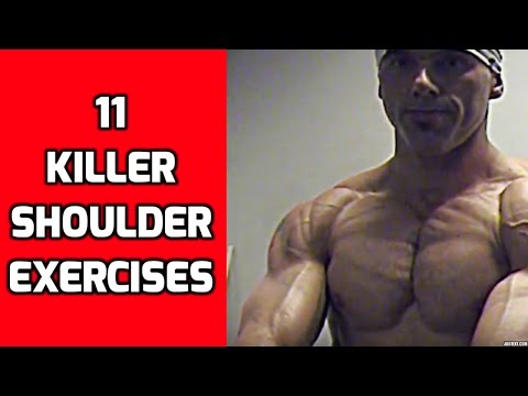 top shoulder workout - Shoulder Exercises For Men My FREE Diet Guide + 50 Keys To a Bigger Raw Bench: http://goo.gl/Ba4fK Shoulder Exercises for Men. I am a certified personal trai...