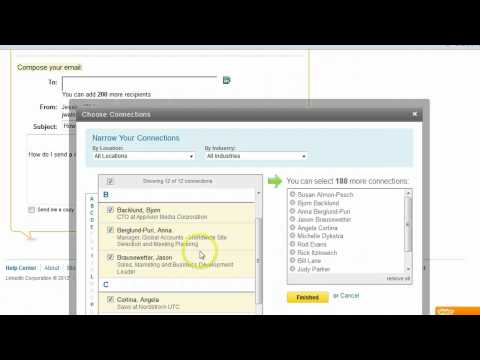 how to ask a question on linkedin