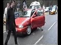 Ferrari crashs with a seat ibiza