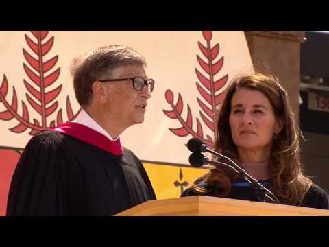 gates - At Stanford's 123rd Commencement, Bill and Melinda Gates, co-chairs of the Bill & Melinda Gates Foundation, urged graduates to change the world through optim...