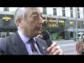 Lord Monckton adresses a Greenpeace-campaigner on global warming