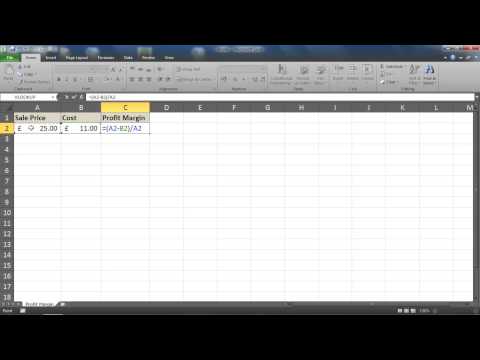 how to determine profit margin