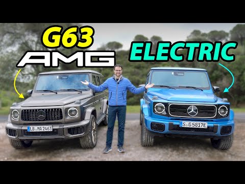 Electric or V8 - which is the best whe-red Mercedes G-Class? G580 EV vs G63 AMG vs G500 G550 REVIEW