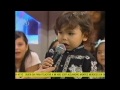 Kelly Augusto en Portada´s Venevisión canta PUCHERITOS