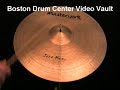 Masterwork Jazz Master 22\" Crash Ride (2745g)