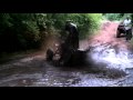 ATV Mudding STUCK - Honda 450R vs Yamaha Warrior 350 REMATCH - Can Am Outlander 400 - atv 4 wheeler