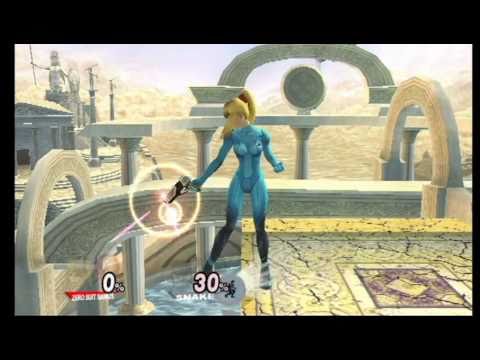 how to become zero suit samus in brawl