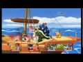 Super Smash Bros Brawl Wifi Team Battle Replay 12-30-2009