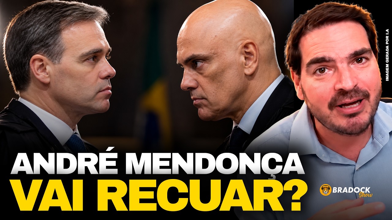 MENDONÇA RECUSA TRÉGUA E COLOCA MORAES CONTRA A PAREDE?