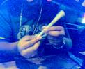 rolin a huge joint !!