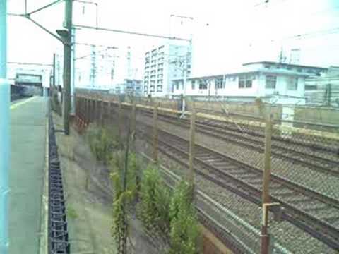 ＪＲ東海新幹線　７００系上り（笠寺)