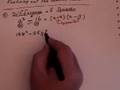Factoring a difference of squares