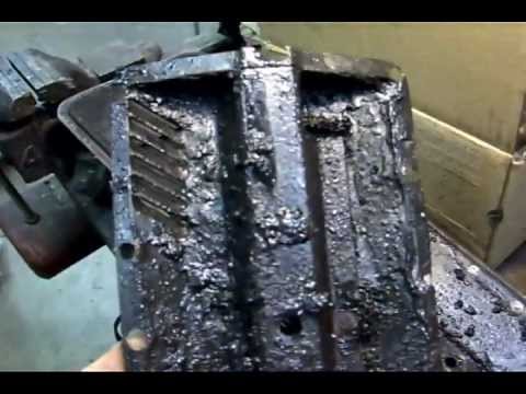 1955 Buick Century engine  (Crankcase Ventilation Mesh Replacement)
