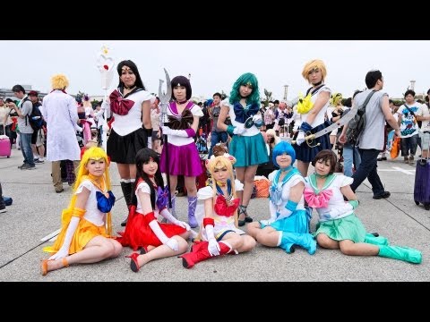 Japanese Cosplay at Comiket 82 in Tokyo