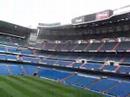 Twente supporters in Estadio Santiago Bernab�u